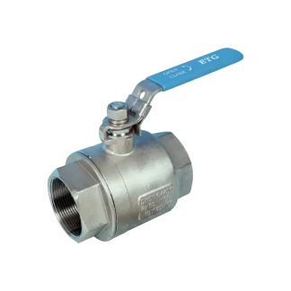 2 Piece Screwed Full Bore Ball Valve BSP/NPT Lever Operated