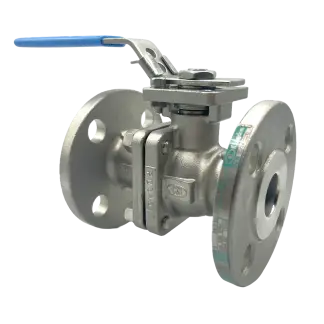NTC-KV-L61 2-Pce Direct Mount Flanged ANSI 150 Fire Safe Full Bore Ball Valve